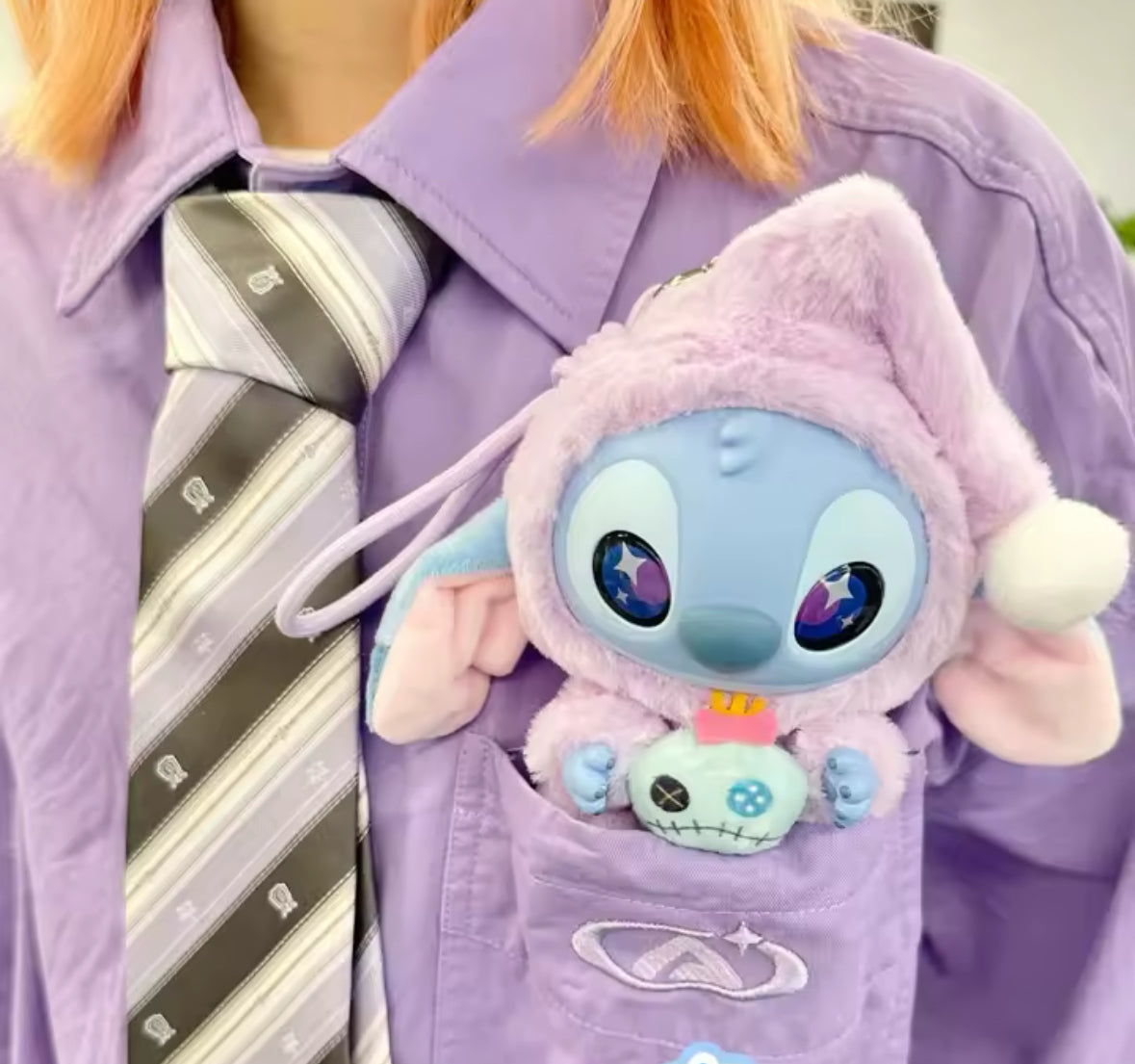Dupe Labubu stitch a sorpresa