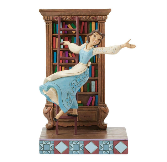 BELLE IN BIBLIOTECA-Disney traditions