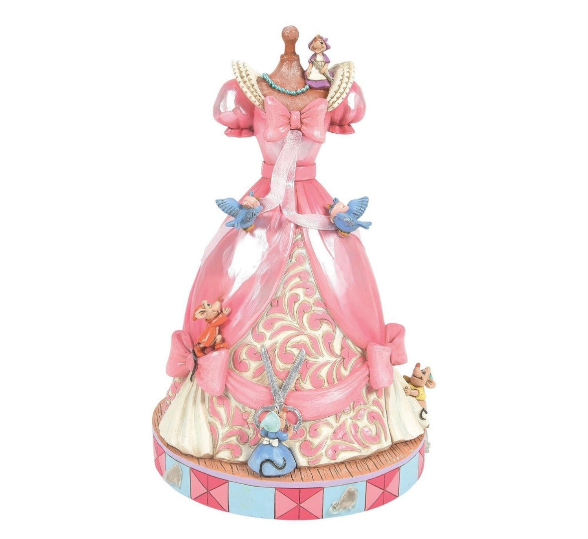 VESTITO ROSA DI CENERENTOLA CON MUSICA- Disney traditions
