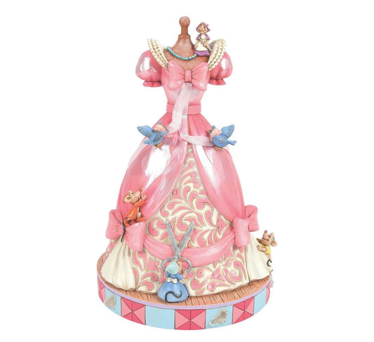 VESTITO ROSA DI CENERENTOLA CON MUSICA- Disney traditions
