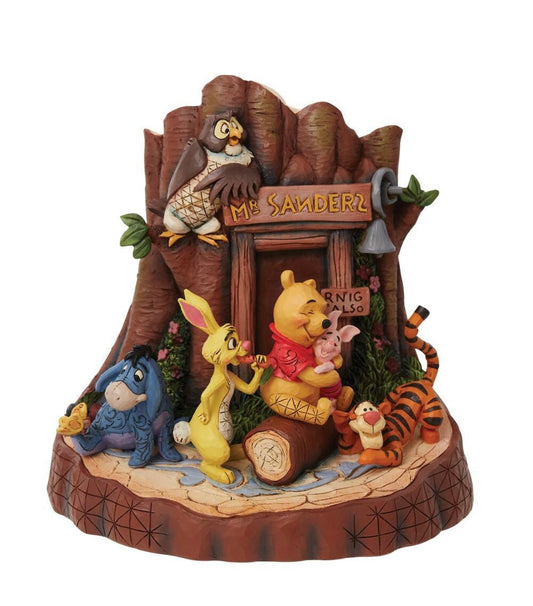 CARVED BY HEART WINNIE THE POOH - DISNEY TRADITIONS
