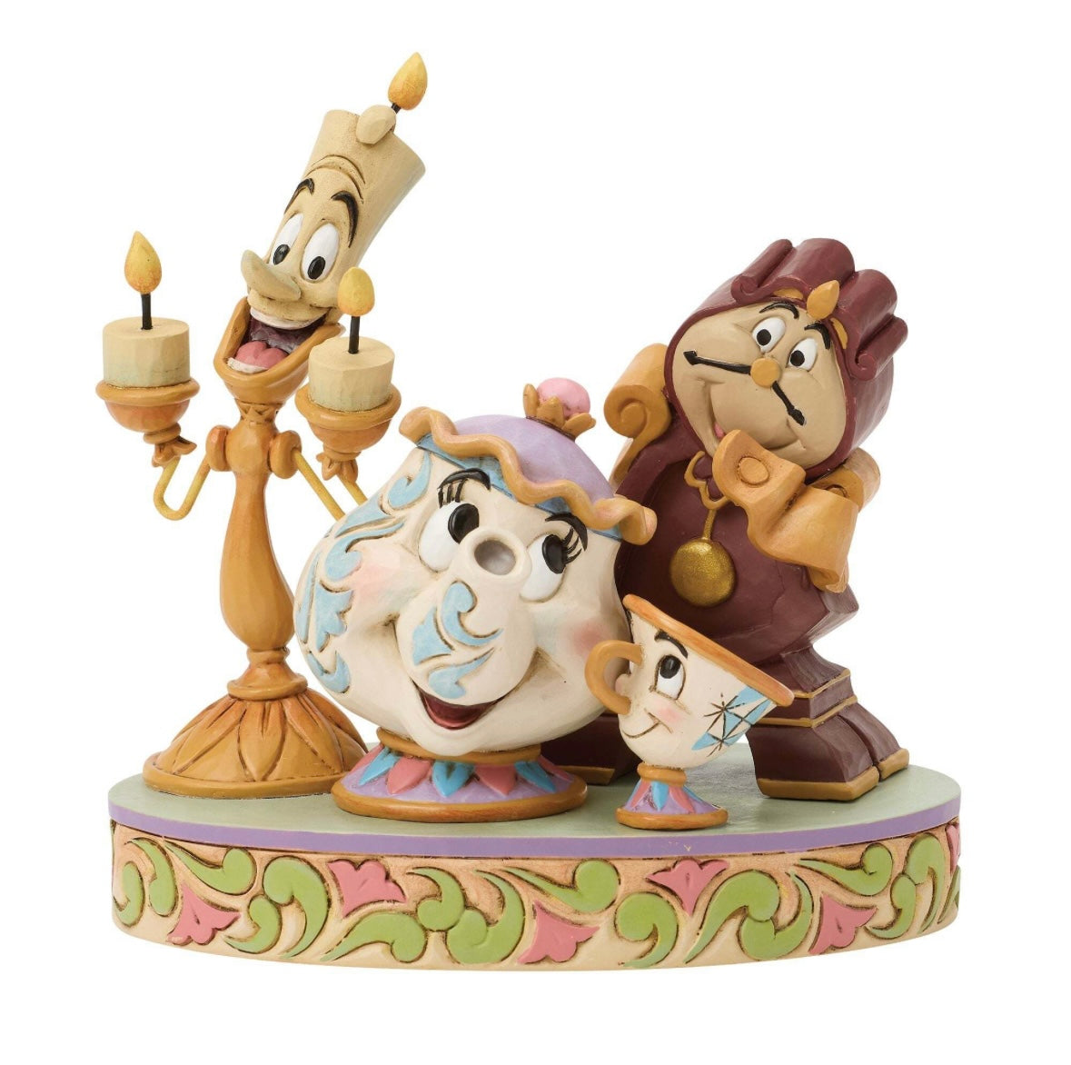 LUMIERE, MRS POTTS, CHIP E TOCKINS – DISNEY TRADITIONS