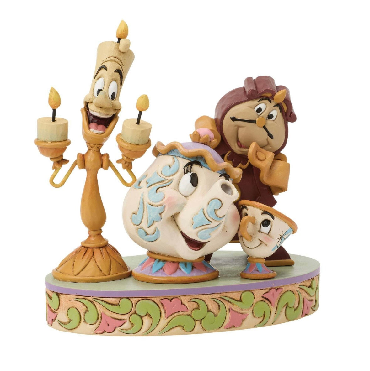 LUMIERE, MRS POTTS, CHIP E TOCKINS – DISNEY TRADITIONS