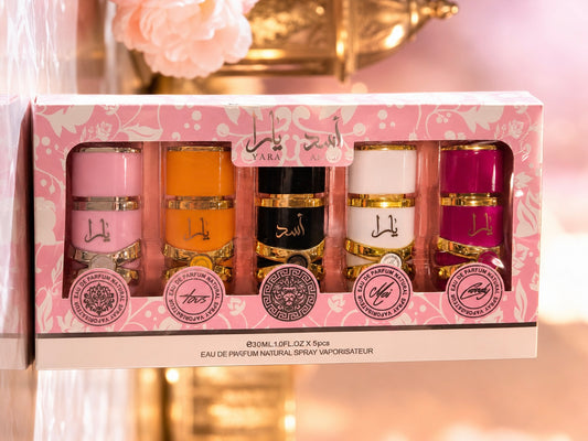 Set 5 profumi yara e asad DUPE.       ( Pre order )