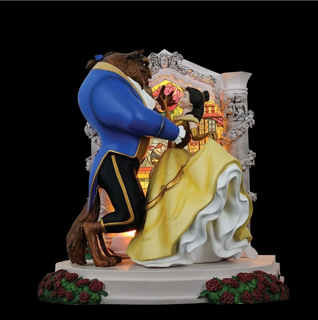 [PREORDINE] Disney Showcase Beauty And The Beast Couple Light Up Statue