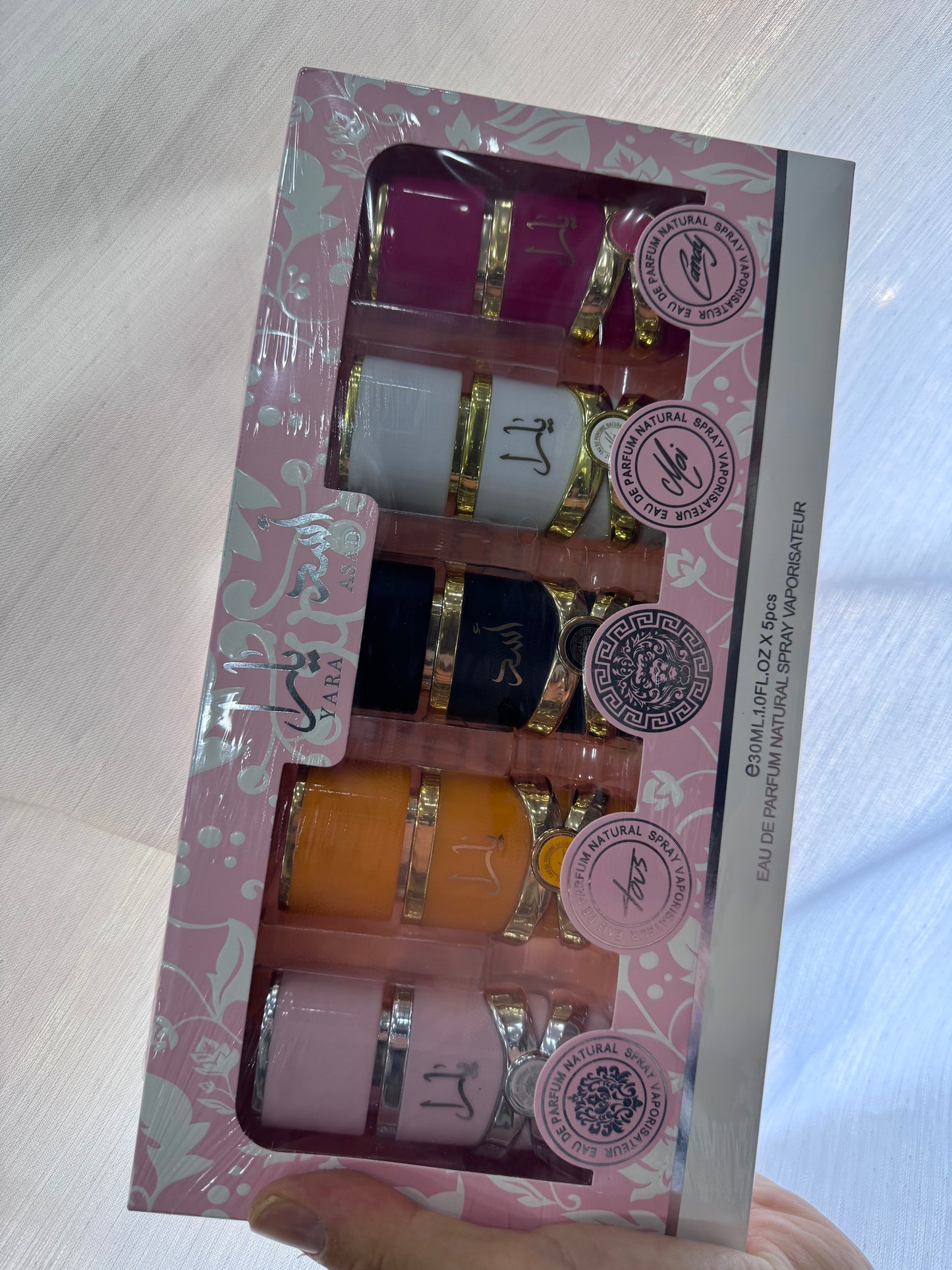 Set 5 profumi yara e asad DUPE.       ( Pre order )